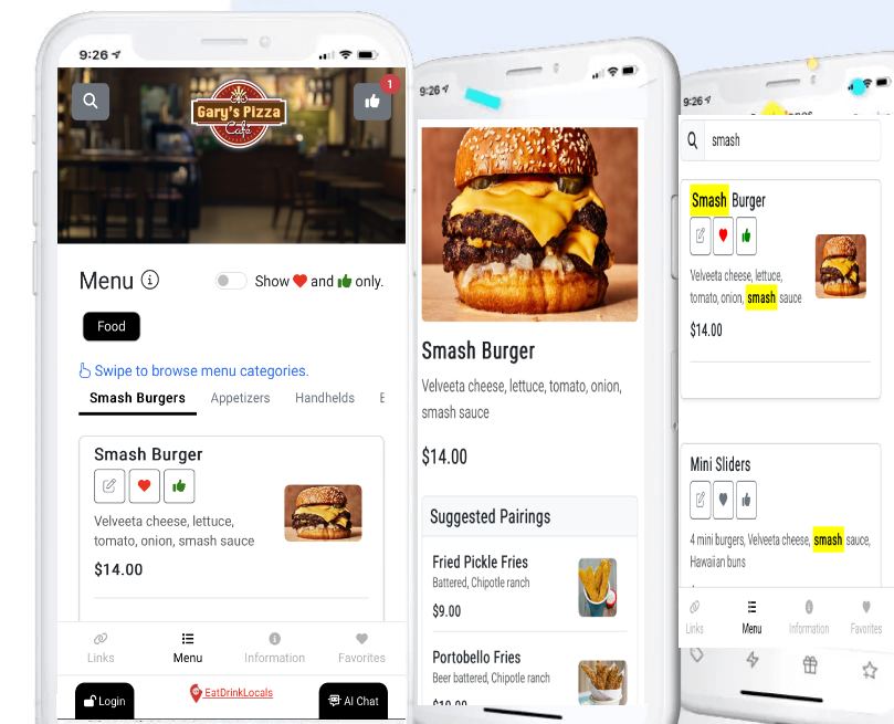 Smart Menu in Action