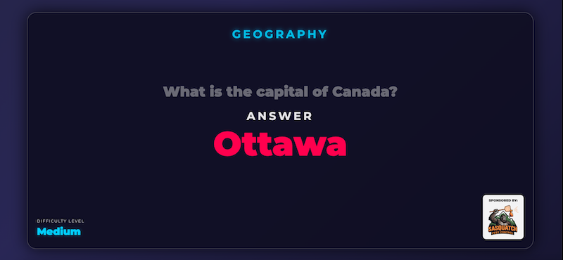 Trivia Screen 2
