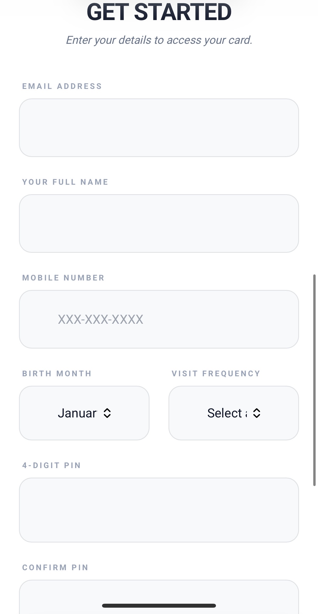 Save Wallet Card
