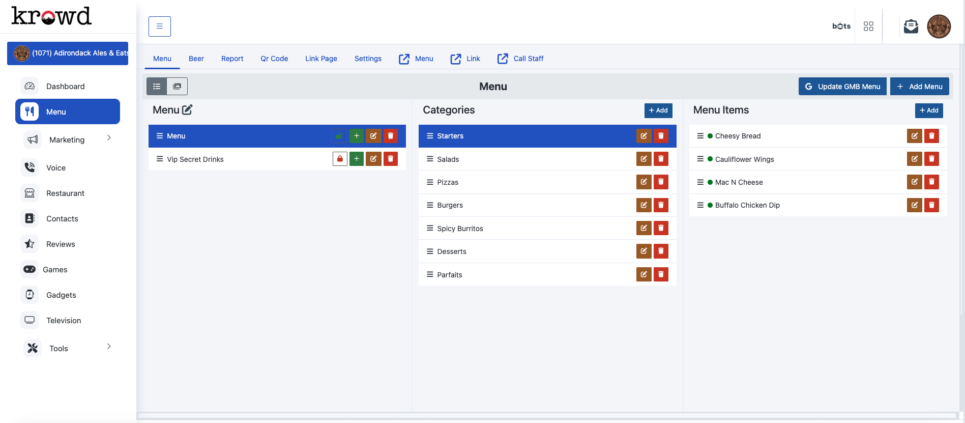 Manager Dashboard